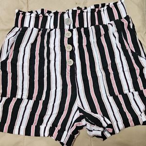 Striped shorts